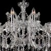 Lustre Clayre & Eef 5LL-CR63 - 18-lumière 64xØ 120 cm 18x E14-40w transparent