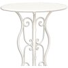 Tableau + 2x chaise Clayre & Eef 5Y0191 - Ø 60x70 - 2x Ø 40x40x92 cm blanc