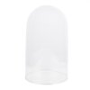 Cloche en verre Clayre & Eef 6GL2170 - Ø 18x28 cm transparent