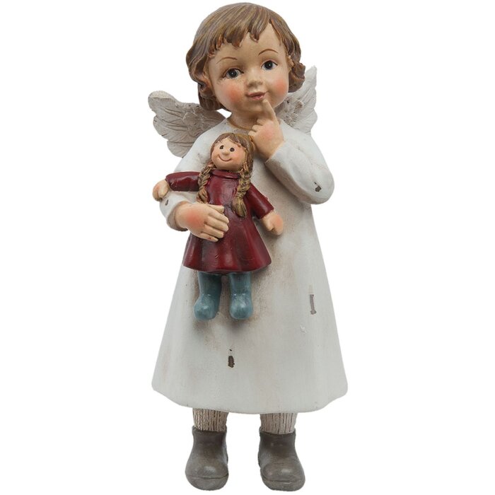 Ange Clayre & Eef 6PR1134 - 6x5x14 cm distressed blanc