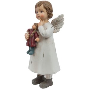 Ange Clayre & Eef 6PR1134 - 6x5x14 cm distressed blanc