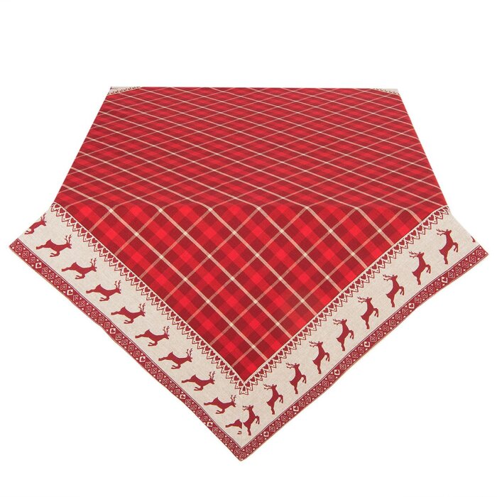 Nappe Clayre & Eef NOC05 - 150x250 cm rouge