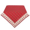 Nappe Clayre & Eef NOC15 - 150x150 cm rouge