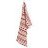 Torchon de cuisine Clayre & Eef NOC42C-1 - 50x85 cm rouge
