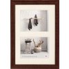 Walther Cadre pour galerie HOME noyer 2x 15x20 cm