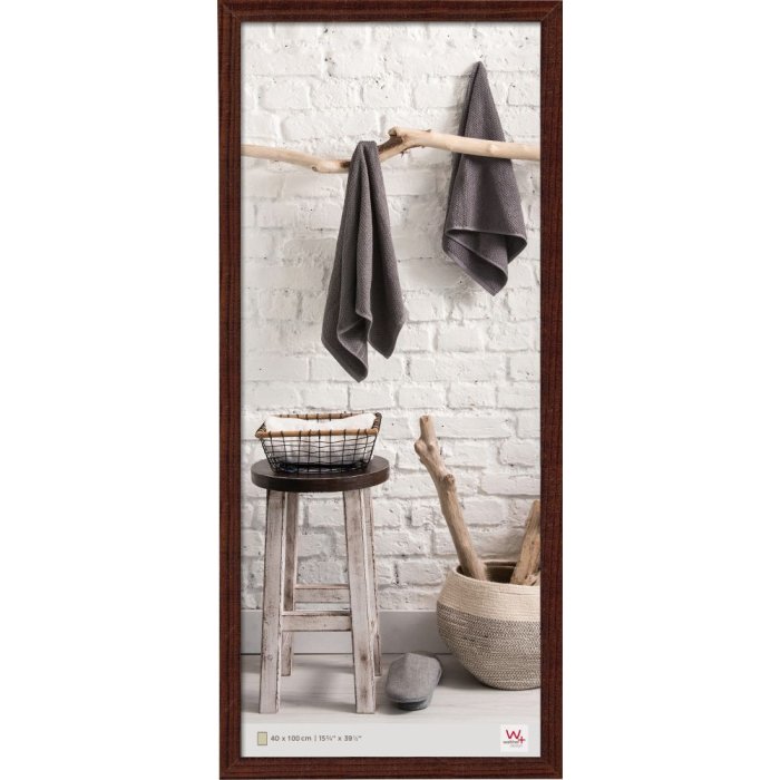 Home Cadre en bois 40x100 cm noyer
