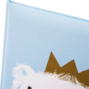 Goldbuch Journal de bébé Fortuna bleu 21x28 cm 44 pages illustrées