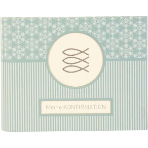 Livre photo Confirmation Mandala aquamarine