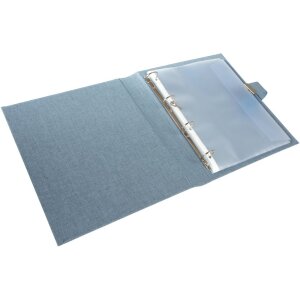 Porte-documents Summertime bleu-gris