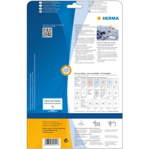 Étiquettes de nom Herma SPECIAL, amovibles, A4,...