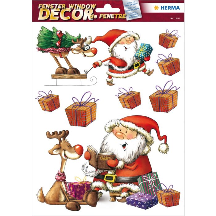 Herma DECOR Décor de fenêtre Jour de la Saint-Nicolas
