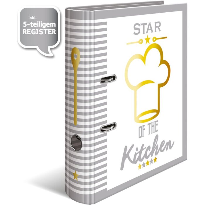 Herma classeur de recettes A4 - Star of The Kitchen