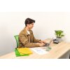 Chemise à rabats Herma A4 PP translucide jaune