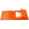 Chemise à rabats Herma A4 PP translucide orange
