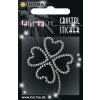 Herma FASHIONLine Crystal Sticker Trèfle à quatre feuilles