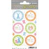 Herma MAGIC Stickers Joyeuses Pâques, soie