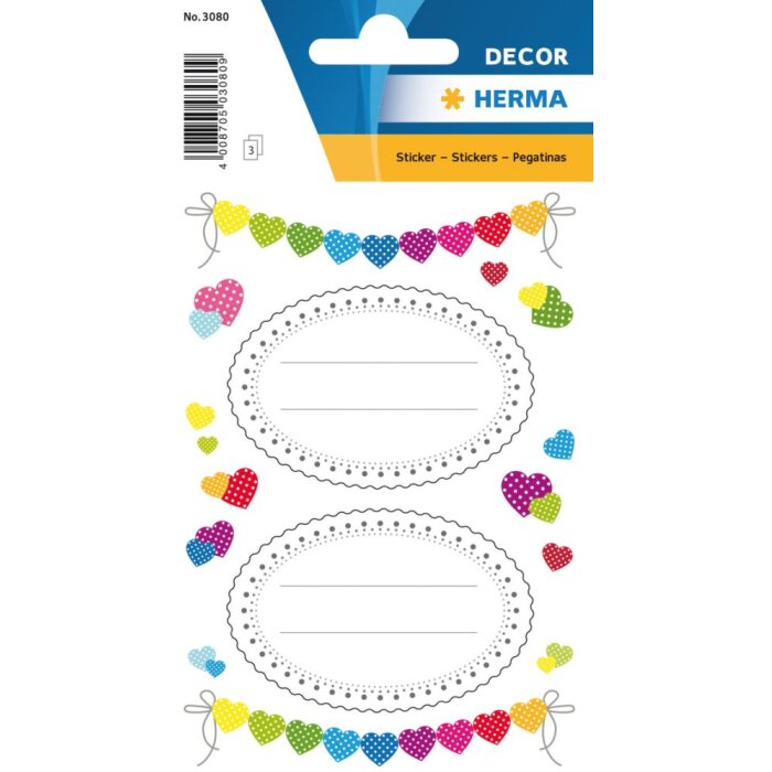 Herma DECOR Autocollants cadeaux Autocollants