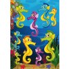 Herma MAGIC autocollants hippocampe, néon