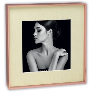 Cadre alu Angleterre 30x30 cm cuivre