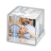 Cube photo en verre Fargo 3 photos 5,9x5,9 cm