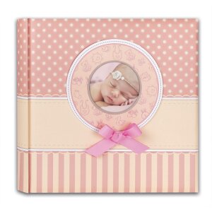 ZEP Baby Album Matilda rose 24x24 cm 40 pages blanches