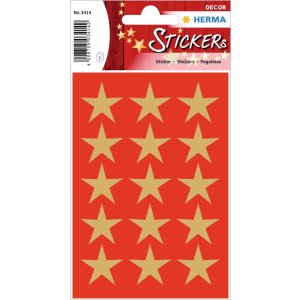 HERMA autocollants de Noël étoiles à 5...