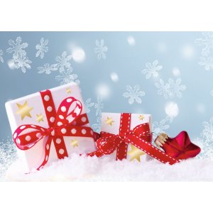 HERMA autocollants de Noël étoiles à 5 branches or Ø 22 mm