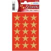 HERMA autocollants de Noël étoiles à 5 branches or Ø 22 mm