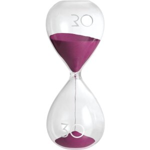 200THIRTY Mascagni Sablier 19 cm fuchsia 30 minutes