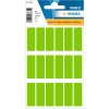 Étiquettes multi-usages vertes 12x34 mm papier mat 90 pcs.