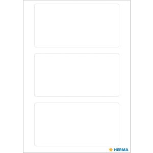 Étiquettes multi-usages blanches 34x67 mm papier...