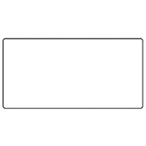 Étiquettes en rouleau blanches 100x50 mm papier...