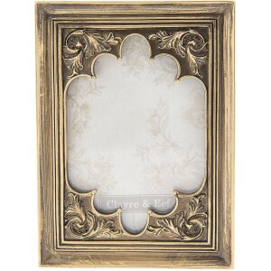 Cadre photo 2F0561 doré 13x2x18 cm - 10x15 cm Cadre photo