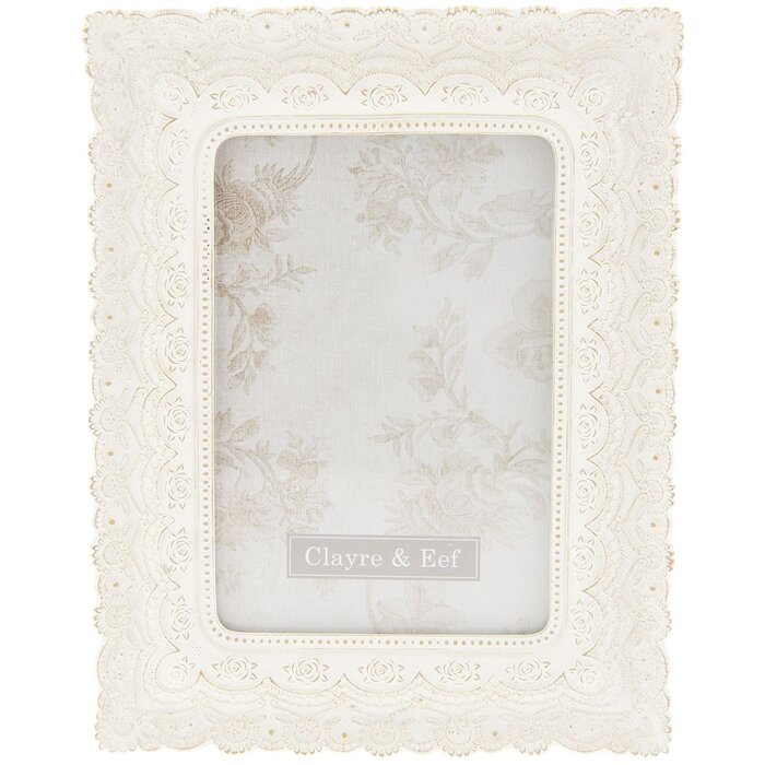 Cadre photo 2F0566 blanc 16x2x21 cm - 10x15 cm Cadre photo