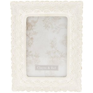 Cadre photo 2F0566 blanc 16x2x21 cm - 10x15 cm Cadre photo