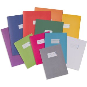 Protège-cahier papier A5 violet