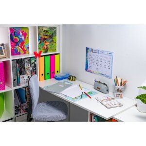 Protège-cahier papier A4 Herma gris clair