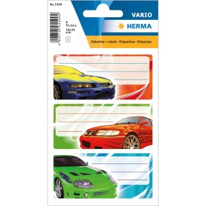 Étiquettes scolaires VARIO TUNING 3 feuilles