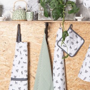 Tablier CAK41 gris 70x85 cm