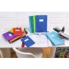 Protège-cahier PP A5 bleu opaque-bleu foncé