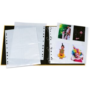 Herma grand paquet de pochettes Fotophan 9x13 cm format vertical blanc 250 pièces