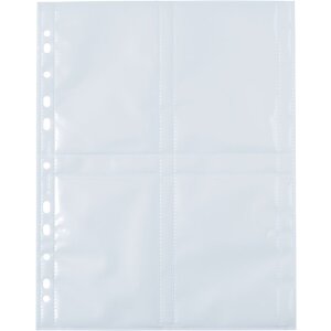 Herma grand paquet de pochettes Fotophan 9x13 cm format vertical blanc 250 pièces