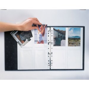 Pochettes transparentes pour photos 100 x 150 mm de haut, blanches 250 pochettes