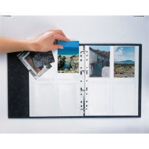 Pochettes transparentes pour photos 100 x 150 mm de haut, blanches 250 pochettes