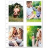 Pochettes transparentes pour photos 100 x 150 mm de haut, blanches 250 pochettes