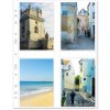 Pochettes transparentes pour photos 100 x 150 mm de haut, blanches 250 pochettes