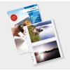 Pochettes transparentes pour photos 100 x 150 mm de haut, blanches 250 pochettes
