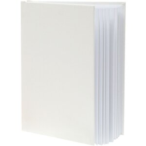 A66DF1 Album adhésif blanc avec couverture en cuir 20x20 cm