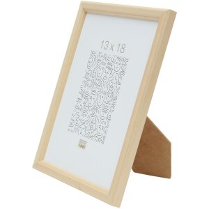 S236H1 Cadre en bois couleur naturelle 15x20 cm