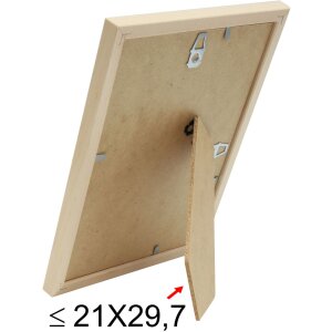 S236H1 Cadre en bois couleur naturelle 15x20 cm